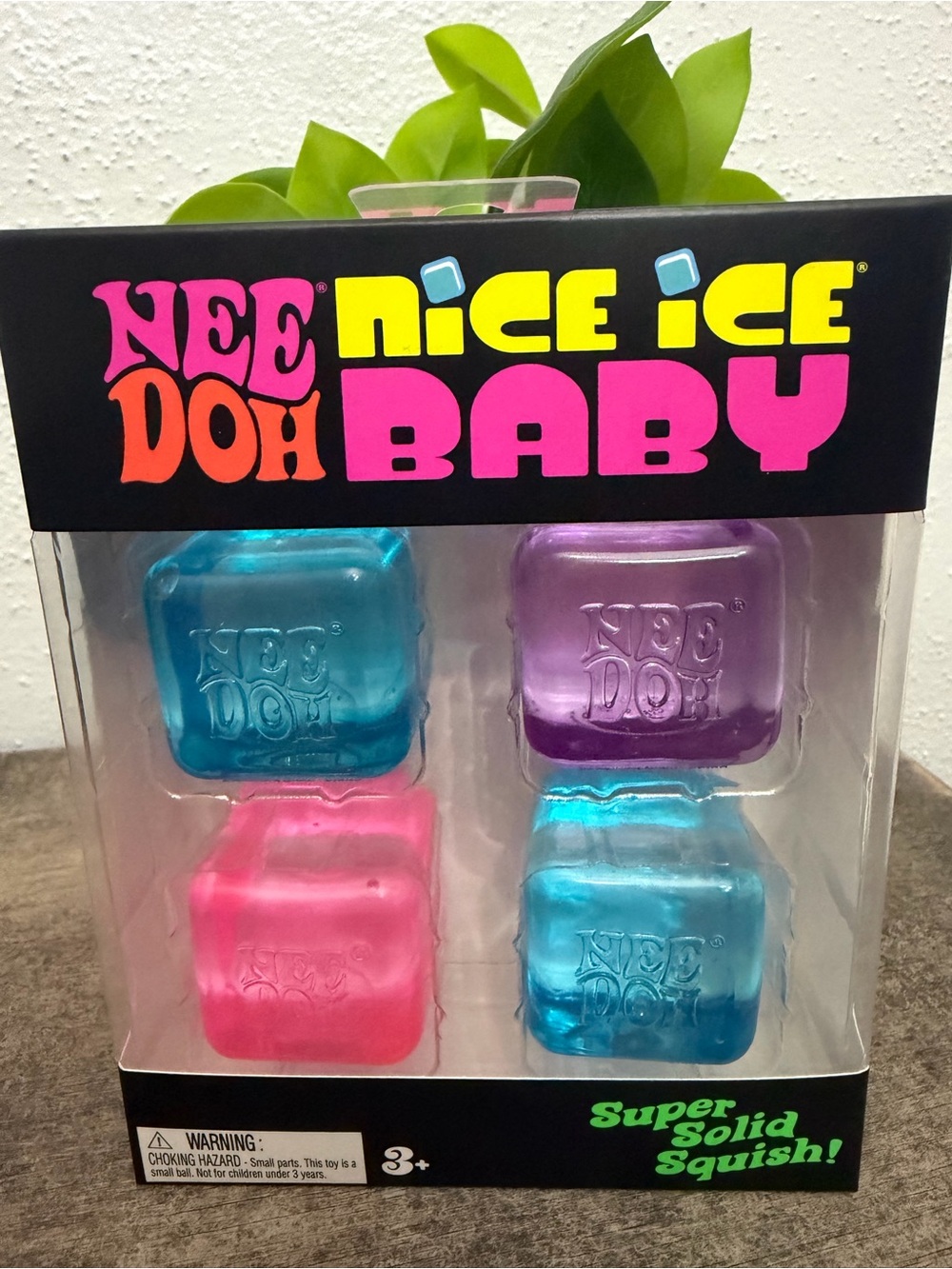 Nice Ice Baby Super Solid Squish - Pink, Blue, Purple
